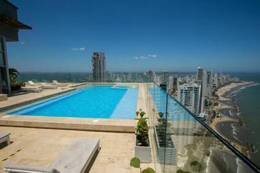 Apartamento de Lujo Edificio Murano ELITEfrente a la Playa y con vista al mar