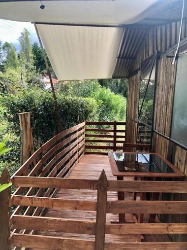 Glamping en villa
