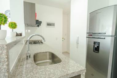 Apartamento en el Rodadero (5 personas máximo) cerca del Arrecife Mall