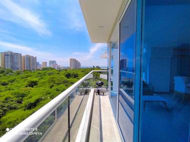 Apartamento en Santa Marta hermosa vista.