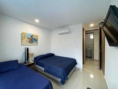 Apto FAMILIAR 3ha con Piscina Zazue cerca WIFI 200mb