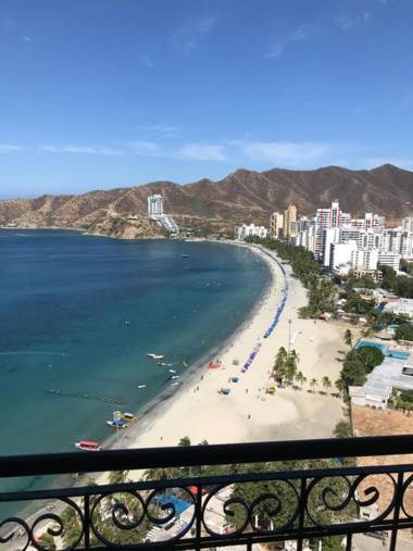 Espectacular vista al Rodadero