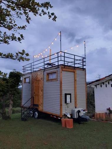 Tiny House -Mini Casa- Coffee Farm - via San Gil-Mogotes