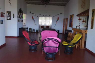 Casa de campo con hermosa vista