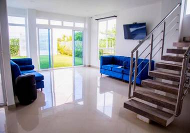 Casa Vacacional con Piscina Privada en Santa Veronica Barranquilla