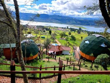Glamping sede campestre Mirador a Pueblo Viejo
