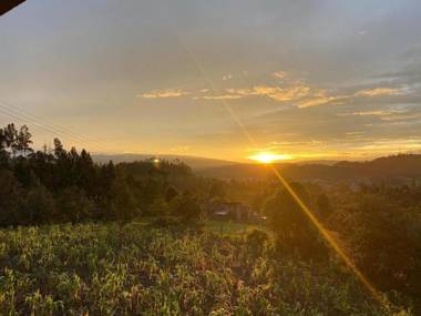 Romántica Cabaña con vista a la ciudad 10 min del Centro