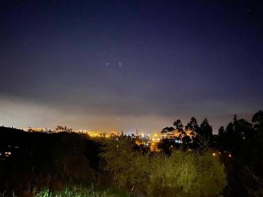 Romántica Cabaña con vista a la ciudad 10 min del Centro