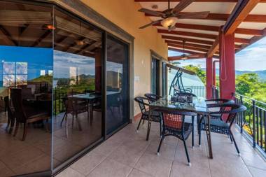 Big hillside villa in Potrero with pool and panoramic ocean views