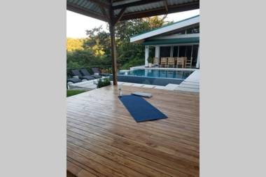 New Hill top Home with a Beautiful Tropical View