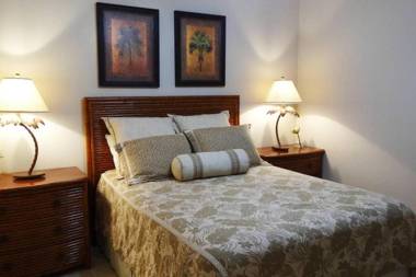 Ground-floor unit in front of lazy river pool at Pacifico in Coco