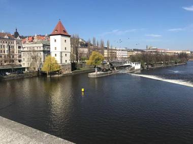 Unique luxury apartment on the shores of the river Vltava in Prague's city centre
