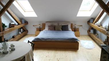 Stylové podkrovní apartmány Ostrava