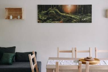 Apartmány u kostela v patře