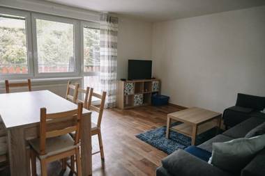 Apartmány u kostela v patře