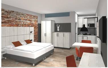 Boardinghouse Hirsch - Apartments in Kork