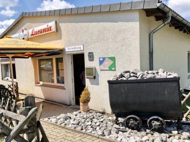 Wooden bungalow with oven in Oberharz near a lake
