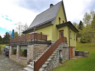 Cosy holiday home with sauna terrace and garden in the Ore Mountains