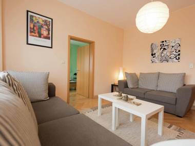 Bright and modern apartment in Thuringia with a private entrance