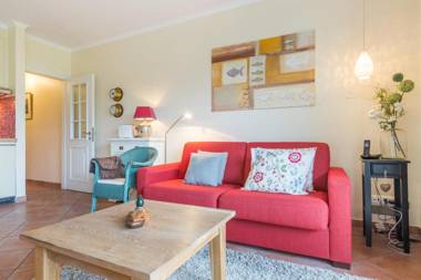 Abendrot am Dorfteich