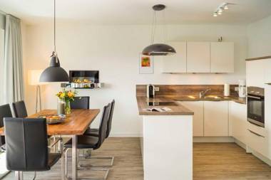 Appartement "Bernstein" mit Penthouseflair - Oase am Haff