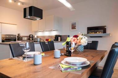 Appartement "Diamant" mit Penthouseflair - Oase am Haff