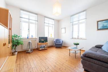 Schöne Aussicht/2 Raum Ferienwohnung mit Balkon "Freimuth"