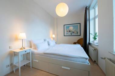 Kurhaus Nordstrand 3 Raum Whg. 37 mit Balkon und seitlichen Meerblick vom Balkon