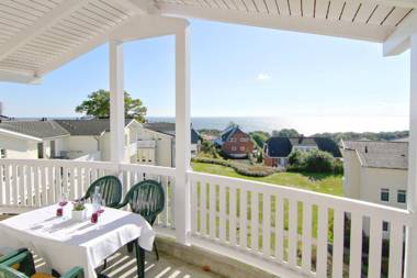 Meeresblick Residenzen FeWo 40 deluxe inklusive Sauna und Schwimmbadnutzung im AHOI Sellin