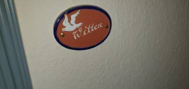 Witten B im gotischen Vinhus