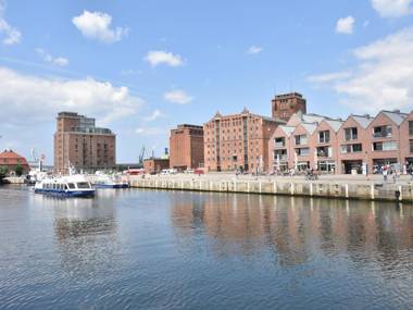 Serene Apartment with Private Terrace in Wismar