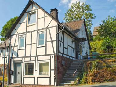 Large detached half-timbered house with a wood stove in Winterberg-Züschen
