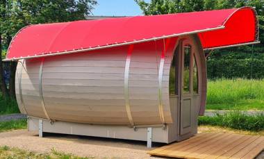 Schlaffässer am Schmetterlingspark