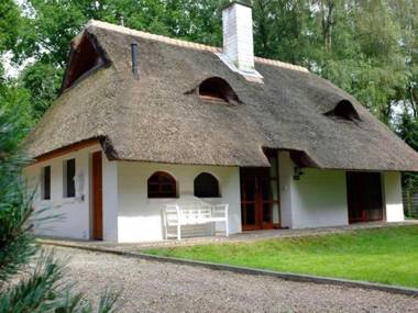 Exclusive thatched roof house in the Samtgemeinde Uelsen with conservatory