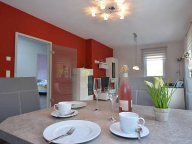 Modern apartment with private roof terrace in Bad Tabarz in Thuringia