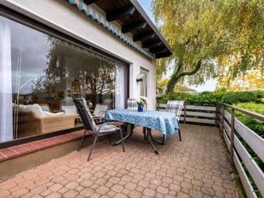 Cozy holiday home in Langscheid with panoramic views of Lake Sorpesee.