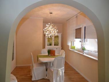 Wonderful apartment with barrel sauna and charging station for e cars