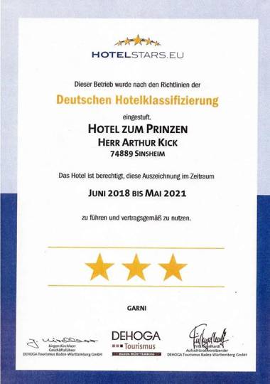 Hotel Zum Prinzen Sinsheim