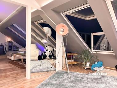 Dragon’s Nest: Cozy & modern attic loft  Nuremberg