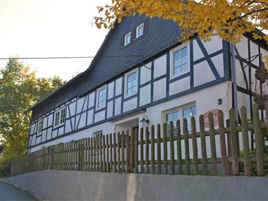 Large holiday home in the Sauerland region with sauna fitness equipment garden and terrace
