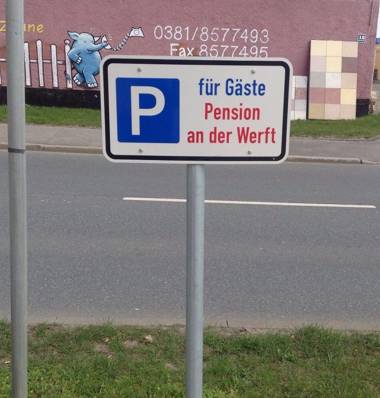 Pension an der Werft