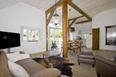 Gutshof Ostseeblick Ferienwohnungen FeWo 3 Terrasse Gartennutzung