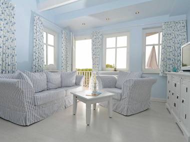 Villa "To Hus" F590 - Appartement 07 im Dachgeschoss mit Kamin und Balkon