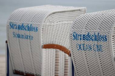 Strandschloss - Ferienwohnung Ocean One - direkt am Strand