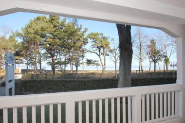Aparthotel Ostsee FeWo Nr 21 strandnah Balkon Meerblick Strandkorb saisonal
