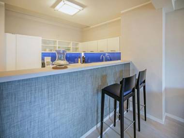 Dünenresidenz Prora - Appartement mit Meerblick 2 Schlafzimmern Balkon und Sauna NP103