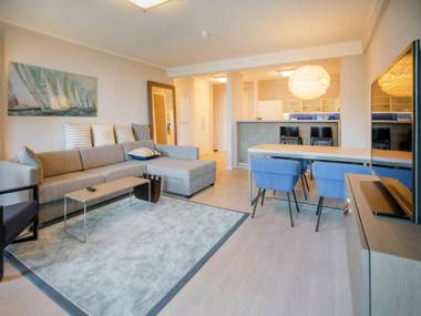 Dünenresidenz Prora - Appartement mit Meerblick 2 Schlafzimmern Balkon und Sauna NP103