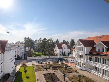 Strandvillen Binz - Appartement mit Meerblick 2 Schlafzimmern und Balkon SV 761