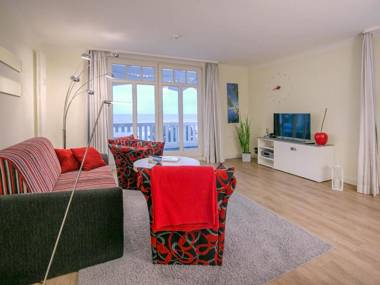 Strandvillen Binz - Appartement mit Meerblick 1 Schlafzimmer und Balkon SV762