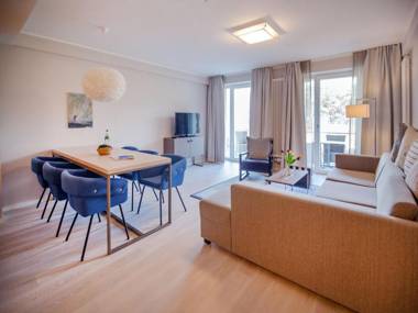 Dünenresidenz Prora - Appartement mit Meerblick 2 Schlafzimmern und Balkon NP107